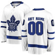 Toronto Maple Leafs Fanatics Branded Away Breakaway Custom Jersey - White