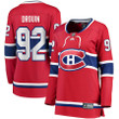 Jonathan Drouin Montreal Canadiens Fanatics Branded Women's Home Breakaway Player Jersey - Red