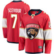 Colton Sceviour Florida Panthers Fanatics Branded Breakaway Jersey - Red
