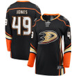Max Jones Anaheim Ducks Fanatics Branded Women's Home Breakaway Player Jersey - Black
