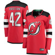 Nathan Bastian New Jersey Devils Fanatics Branded Women's Home Breakaway Player Jersey - Red