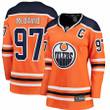 Connor McDavid Edmonton Oilers Fanatics Branded Women's Home Premier Breakaway Player Jersey - Orange