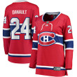 Phillip Danault Montreal Canadiens Fanatics Branded Women's Home Breakaway Player Jersey - Red