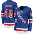 Brendan Lemieux New York Rangers Fanatics Branded Women's Home Breakaway Player Jersey - Blue
