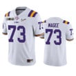Adrian Magee LSU Tigers 2020 National Champions White Jersey
