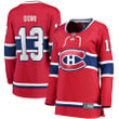 Max Domi Montreal Canadiens Fanatics Branded Women's Home Breakaway Player Jersey - Red