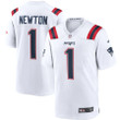Cam Newton New England Patriots Nike Game Jersey - White