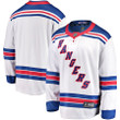 New York Rangers Fanatics Branded Breakaway Away Jersey - White