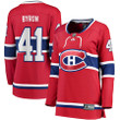 Paul Byron Montreal Canadiens Fanatics Branded Women's Home Breakaway Player Jersey - Red