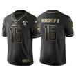 Jacksonville Jaguars Gardner Minshew II 25th Anniversary Black Gold Logo Jersey