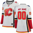 Calgary Flames Fanatics Branded Women's Away Breakaway Custom Jersey - White