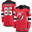 Jack Hughes New Jersey Devils Fanatics Branded Women's Home Breakaway Jersey - Red