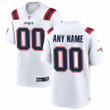 New England Patriots Nike Custom Game Jersey - White