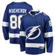 Nikita Kucherov Tampa Bay Lightning Fanatics Branded Youth Home Replica Player Jersey - Blue