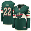 Kevin Fiala Minnesota Wild Fanatics Branded Women's Home Breakaway Player Jersey - Green