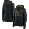 Nike Tennessee Titans Women's Black 2020 Salute to Service Performance Pullover Hoodie