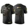 Jacksonville Jaguars Telvin Smith 25th Anniversary Black Gold Logo Jersey