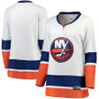 New York Islanders Fanatics Branded Women's Away Breakaway Jersey - White