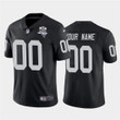 Men's Las Vegas Raiders Black Customized 2020 Inaugural Season Vapor Limited Stitched NFL Jersey