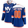 New York Islanders Fanatics Branded Women's Alternate Breakaway Custom Jersey - Blue