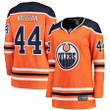 Zack Kassian Edmonton Oilers Fanatics Branded Women's Home Breakaway Player Jersey - Orange