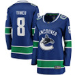 Christopher Tanev Vancouver Canucks Fanatics Branded Women's Home Breakaway Player Jersey - Blue