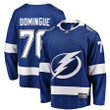 Louis Domingue Tampa Bay Lightning Fanatics Branded Home Breakaway Player Jersey - Blue