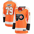 Carter Hart Philadelphia Flyers Fanatics Branded Women's Home Breakaway Player Jersey - Orange