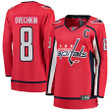 Alexander Ovechkin Washington Capitals Fanatics Branded Women's Home Breakaway Player Jersey - Red