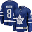 Jake Muzzin Toronto Maple Leafs Fanatics Branded Replica Player Jersey - Blue