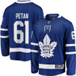 Nic Petan Toronto Maple Leafs Fanatics Branded Replica Player Jersey - Blue