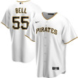 Josh Bell Pittsburgh Pirates Nike Home 2020 Replica Player Jersey - White