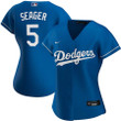 Corey Seager Los Angeles Dodgers Nike Women's Alternate 2020 Replica Player Jersey - Royal
