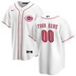 Cincinnati Reds Nike Home 2020 Replica Custom Jersey - White
