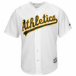 Andrew Triggs Oakland Athletics Majestic Home Cool Base Jersey - White