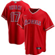 Shohei Ohtani Los Angeles Angels Nike Alternate 2020 Replica Player Jersey - Red