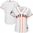 Houston Astros Majestic Women's 2019 World Series Bound Official Cool Base Team Jersey - White