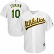 Marcus Semien Oakland Athletics Majestic Home Cool Base Player Jersey - White