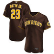 Fernando Tatís Jr. San Diego Padres Nike Road 2020 Player Jersey - Brown Color