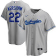 Clayton Kershaw Los Angeles Dodgers Nike Road 2020 Replica Player Jersey - Gray