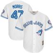 Jack Morris Toronto Blue Jays Majestic Hall of Fame Induction Patch Cool Base Jersey - White