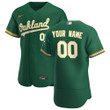 Oakland Athletics Nike 2020 Alternate Custom Jersey - Kelly Green