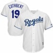 Cheslor Cuthbert Kansas City Royals Majestic Home Cool Base Player Jersey - White Color