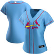 St. Louis Cardinals Nike Women's Alternate 2020 Replica Team Jersey - Light Blue