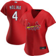 Yadier Molina St. Louis Cardinals Nike Women's Home 2020 Replica Player Jersey - White