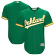 Oakland Athletics Majestic Cool Base Team Jersey - Kelly Green