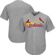 St. Louis Cardinals Majestic Official Cool Base Jersey - Gray