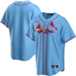 St. Louis Cardinals Nike Alternate 2020 Replica Team Jersey - Light Blue