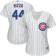 Anthony Rizzo Chicago Cubs Majestic Women's Cool Base Player Jersey - White