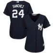 Gary Sanchez New York Yankees Majestic Women's Fashion Cool Base Player Jersey - Navy